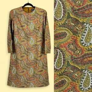 Paisley Patterned Dress